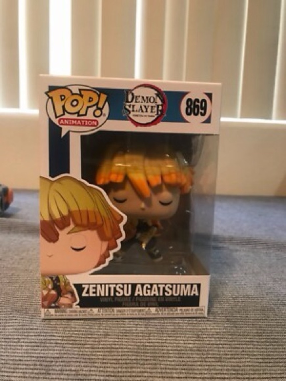 Funko Pop! Zenitsu Agatsuma - Yellow and Orange Hair Figurine